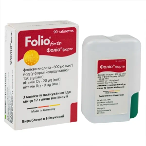 Фоліо форте таблетки №90