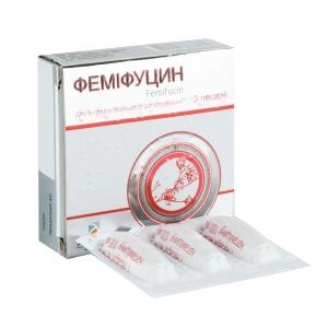 Феміфуцин песарії 100 мг №3