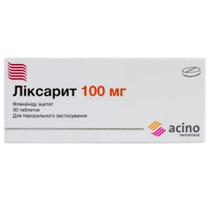 Ліксарит таблетки 100мг №30