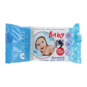 Влажные салфетки Air Dream алоэ №15