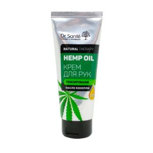 Крем для рук Dr. Sante Natural Therapy Hemp Oil олія коноплі 75 мл