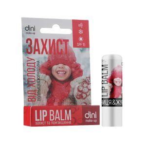 Гигиеническая помада зимняя Dini клубника и клюква 4,5 г