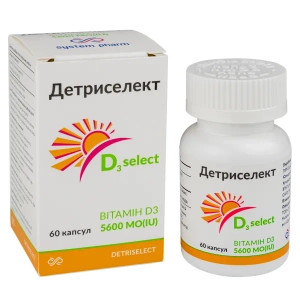 Детріселект 5600МО капсули №60