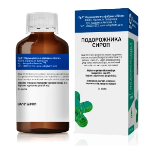 Подорожника сироп 200 мл