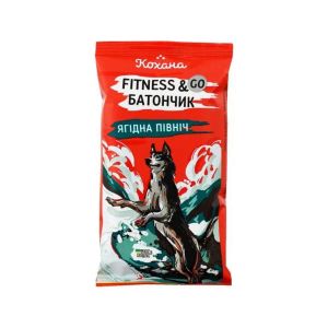 Батончик Fitness & Go ягідна північ журавлина 40 г
