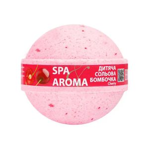 Детская солевая бомбочка для ванн Bioton Cosmetics Spa & Aroma вишня 75 г