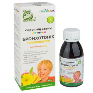 БРОНХОТОНИК СИРОП ОТ КАШЛЯ Д/ДЕТЕЙ 100МЛ С ПЕРВОЦВЕТОМ