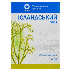 Ісландський мох 25 г