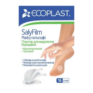 Пластырь медицинский Ecoplast SaliFilm (СалиФилм) для удаления бородавок №16