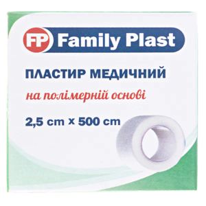 ПЛАСТЫРЬ ФЕМИЛИПЛАСТ ПОЛИМЕР. 2,5СМХ500СМ №1