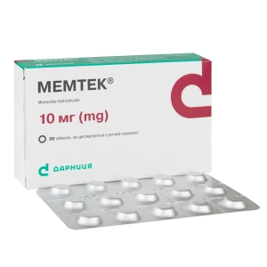 Мемтек таблетки 10 мг №30