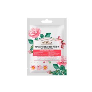 Маска для лица Green Pharmacy коллагеновая вторая кожа 12 мл
