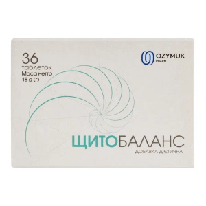 Щитобаланс таблетки 500 мг №36