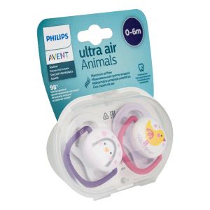 Пустышка Philips Avent 080/06 0-6 мес для девочек №2
