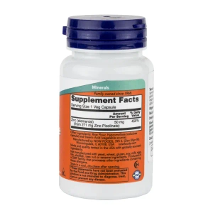 Пиколинат цинку Now Foods капсули 50 мг №60