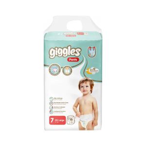 Подгузники-трусики детские Giggles 7 XL 17+ кг №16