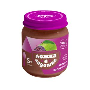 Пюре Ложка в ладошке яблуко, чорнослив 100 г