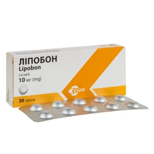 Ліпобон таблетки 10 мг №30
