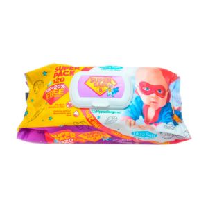 Влажные салфетки Super baby ромашка и алоэ №15