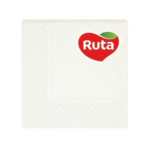 Салфетки столовые Ruta 33х33 см шампань №20