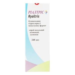 Риалтрис спрей назальный дозированный суспензия 240 доз