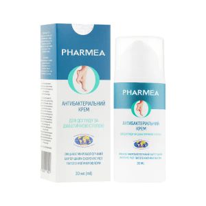 Крем антибактеріальний Pharmea для догляду за діабетичною стопою 30 мл