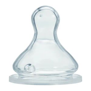 Соска Baby-Nova 13210 силіконова ортодонтична з широкою шийкою для чаю розмір 2 №2