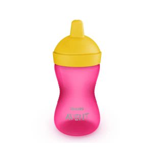 Чашка-непроливайка Philips Avent с носиком розовая 300 мл
