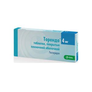 Торендо таблетки 4 мг №30
