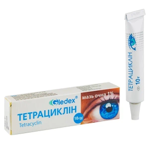 Тетрациклін очна мазь 1% 10 г