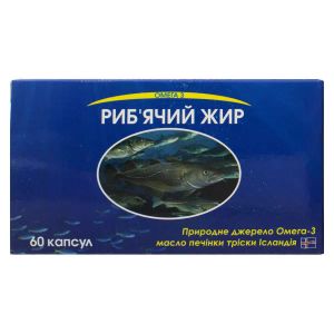 РЫБИЙ ЖИР КАПС. №60