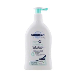 Средство для купания Sanosan Baby Pure & Sensitive 2в1 400 мл