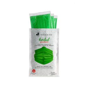 Маска 3-х шарова Abifarm Herbal Protect ароматична №26