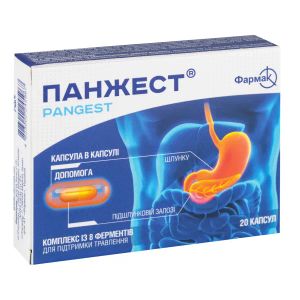 Панжест капсулы №20