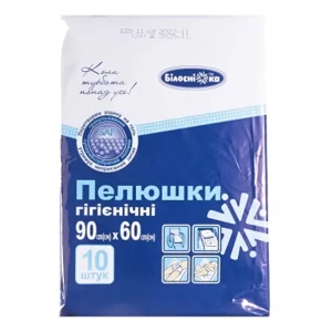 Пелюшка Білосніжка 90х60 №10