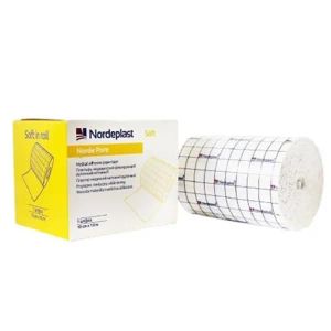 ПЛАСТЫРЬ NORDEPLAST СОФТ НЕТКАНЫЙ 10 СМ Х 10 М РУЛОН 0333