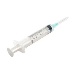 Шприц Hemoplast трехкомпонентный 10 мл с иглой 21G Луер 0,8 х 38 мм №1