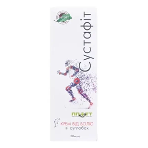 Сустафіт крем від болю у суглобах 50 г