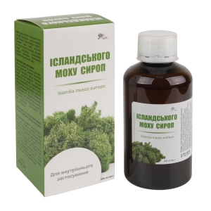 Ісландського моху сироп флакон 200 мл