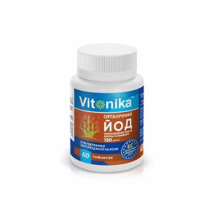 Йод Vitonika Витоника таблетки 150 мкг №60