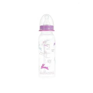 Пляшечка для годування Baby-Nova 47011-2 декор для дівчаток 240 мл