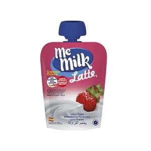 Йогурт питний Me milk пауч полуниця 90 г