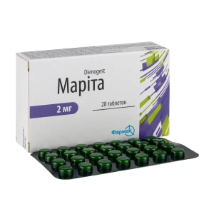 Маріта таблетки 2 мг №28