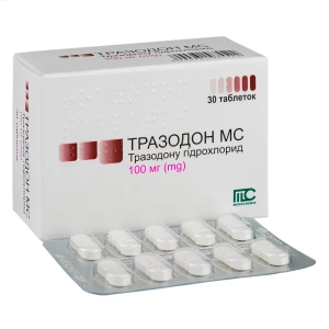 Тразодон МС таблетки 100 мг №30