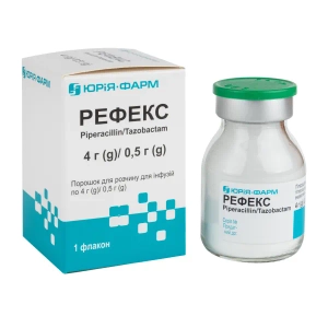 Рефекс порошок для инфузий 4г/0,5г №1