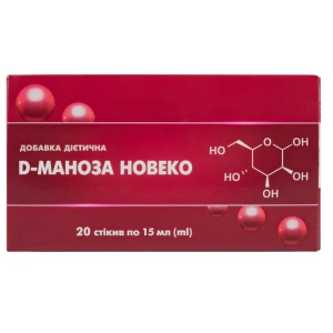 D-манноза розчин 15 мл стік №20