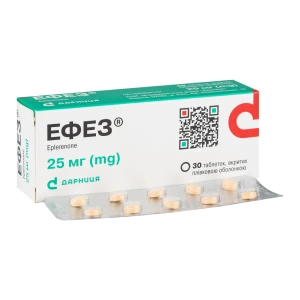 Ефез таблетки 25 мг №30