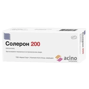 Солерон таблетки 200 мг №10