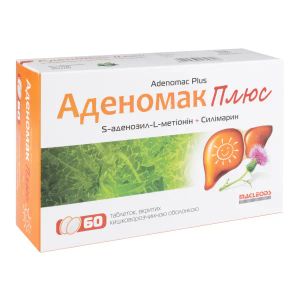 Аденомак Плюс таблетки №60