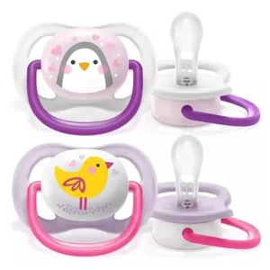 Пустушка Philips Avent 080/11 Ultra Air Animal ортодонтична 0-6 місяців №2
